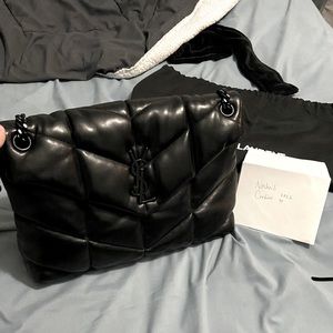Yves Saint Laurent Medium Puffer Purse 🖤 SOLD OFFSITE 😇